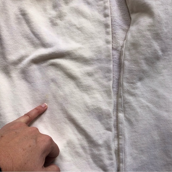 ALL saints open sweater with zip shawl beige tie dye - Picture 12 of 12